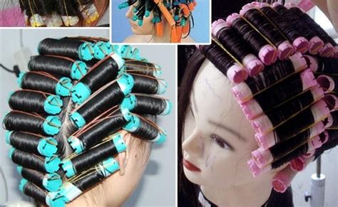3bags 24 30pcs Lot Hair Perm Rod Plastic Curlers Rollers