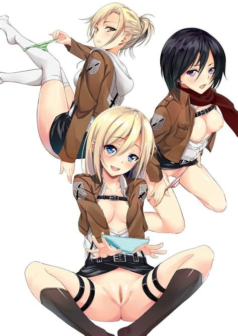 1634878 annie leonhardt attack on titan christa renz mikasa ackerman hentai gallery pt 2