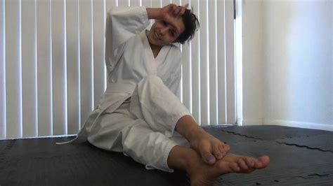 Karate Domination Mandy Vs Brandy Orange Belt Battle Take Down Foot