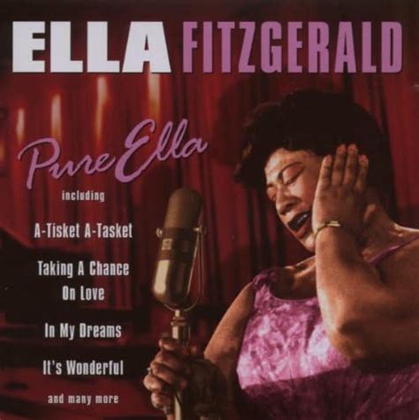 Pure Ella By Fitzgerald Ella Uk Music