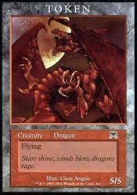dragon token onslaught player rewards magic singles promo cards promos token axion