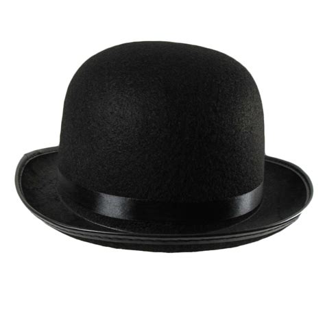 black bowler hat feltex dance costume gentleman victorian races ebay