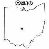Coloring Ohio State Outline Pages Printable Columbus Colouring Print Pdf Printablecolouringpages sketch template