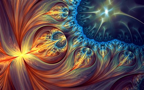 pattern psychedelic trippy colors abstract fractal hd