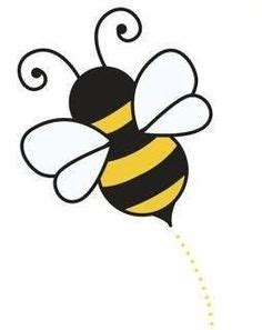 bee pattern   printable outline  crafts creating stencils