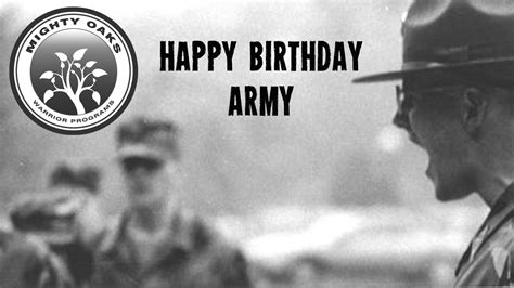 happy birthday army mighty oaks warrior programs