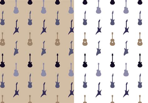 guitar pattern vector   vector art stock graphics