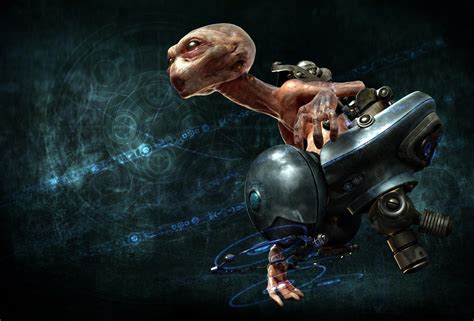 3d Sci Fi Alien 3d Concept Art Photoshop Sci Ficoolvibe Digital Art