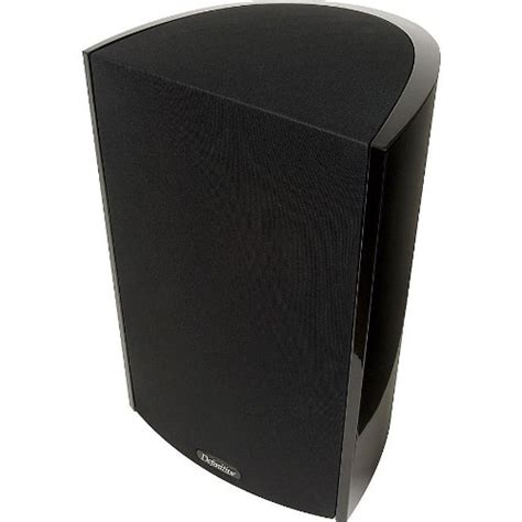 definitive technology promonitor  bookshelf speaker single black