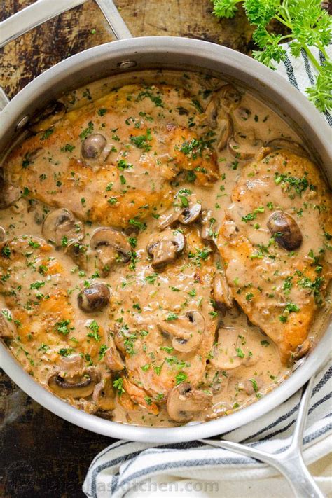 chicken marsala recipe video natashaskitchencom