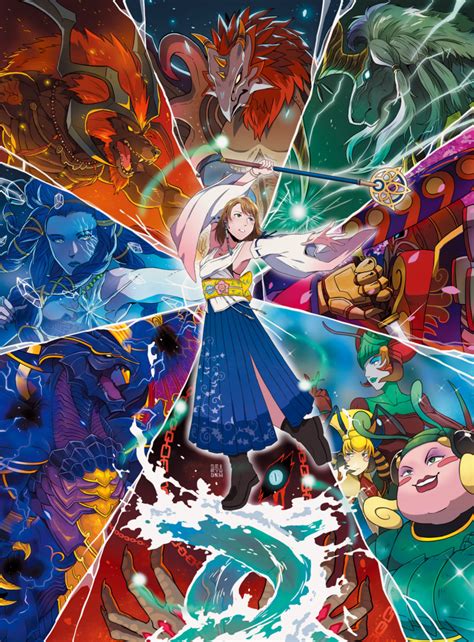 Yuna Shiva Bahamut Ifrit Anima And 4 More Final Fantasy And 1
