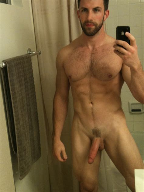 bearded dude showing a penis haircut nude men selfies