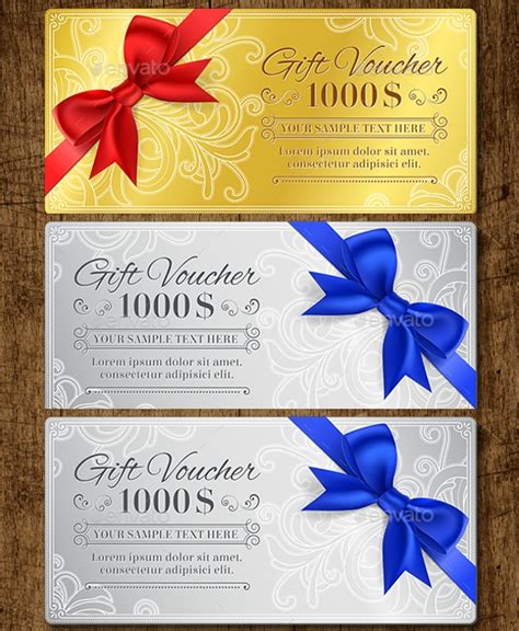 blank voucher templates  ai indesign ms word pages