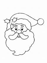 Santa Coloring Pages Claus Getcolorings sketch template