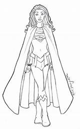 Coloring Pages Supergirl Printable Super Girl Superheroes Print Superhero Sheets Kids Hero Girls Women Books Book Adults Info Color Female sketch template