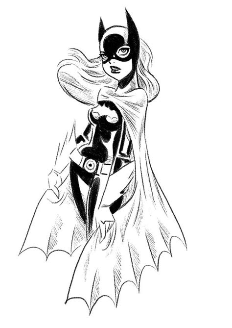 beautiful batgirl coloring pages  place  color