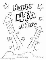 Fireworks 4th July Coloring Pages Happy Xcolorings 36k 464px 600px Resolution Info Type  sketch template