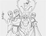 Frozen Coloring Pages Animation Movies Printable Kb sketch template