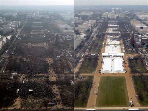 Here Are The Photos That Show Obama’s Inauguration Crowd Was Bigger