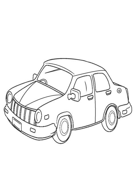coloring pages printable car coloring pages