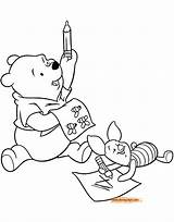 Pooh Coloring Winnie Pages Piglet Disney Friends Drawing Disneyclips Color Tigger Christopher Robin Funstuff sketch template