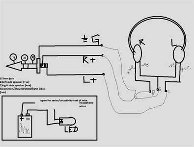 headphone speaker wiring diagram track  adventures   part iii making