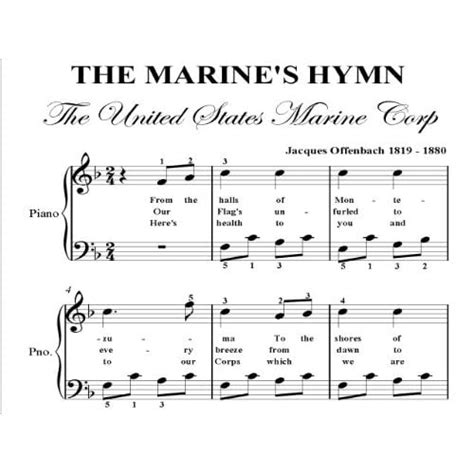 marine corps hymn bagpipe sheet music