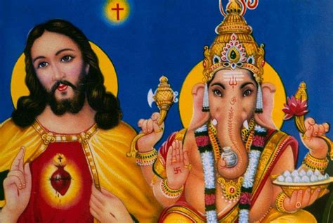 hinduism worshipping  god   forms st martin apostolate
