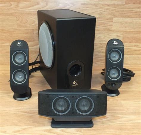 logitech   multimedia black speaker system  subwoofer read  ebay