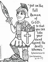 God Coloring Pages Ephesians Bible Armor Printable Drawing Kids Paul Made Pillars Six Character Apostle Shipwrecked Kjv Sheets Armour School sketch template