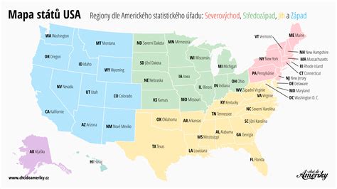 staty usa mapa seznam hlavni mesta  zajimavosti chci  ameriky