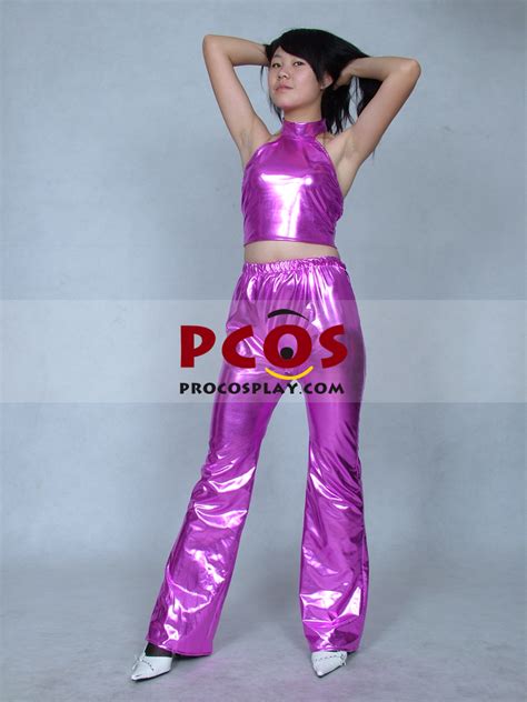 purple strapless catsuit shiny metallic zentai suit   profession cosplay costumes