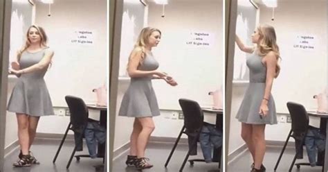 is this the hottest teacher in the world looks like she broke the internet with this video