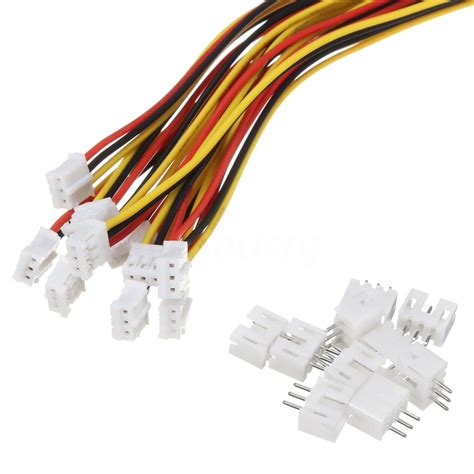 amazoncom  sets mini micro jst  ph  pin connector plug male  mm cable female