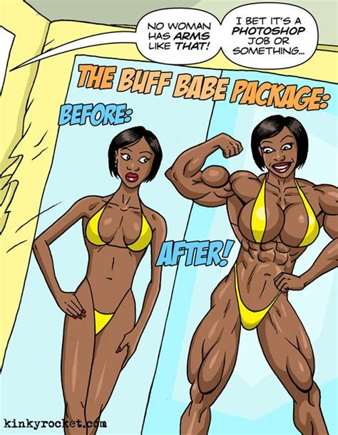 Female Muscle Growth Comics A Collection Of Art Ideas To