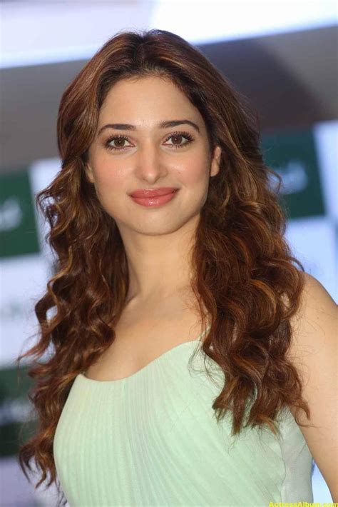 Tamanna Latest Cute Photos In Green Dress Actress Album