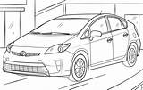 Prius Colorare Disegni Supercoloring Kolorowanka Drukuj Suv sketch template