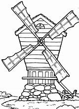 Coloring Country Pages Windmill Farm Western Dutch Adults Drawing Cross Getcolorings Getdrawings Windmills Printable Batch Pag Colorings sketch template