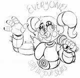 Sister Location Coloring Fnaf Baby Pages Circus Naf Template Tumblr sketch template