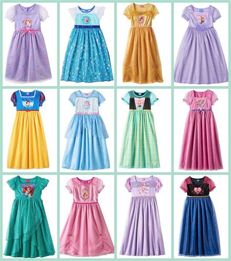 kohls disney princess dress  nightgowns  regularly   disney deals