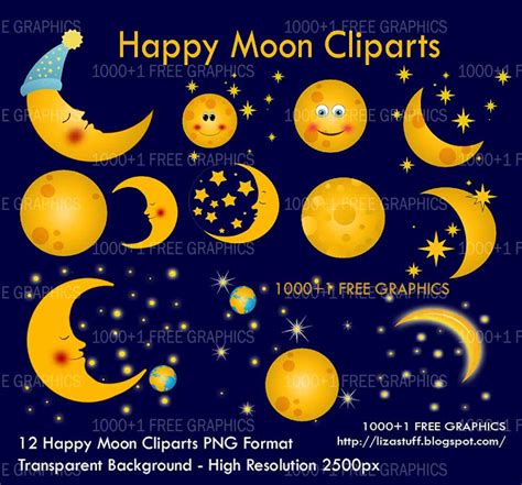 happy moon cliparts png high res stales sto galazio