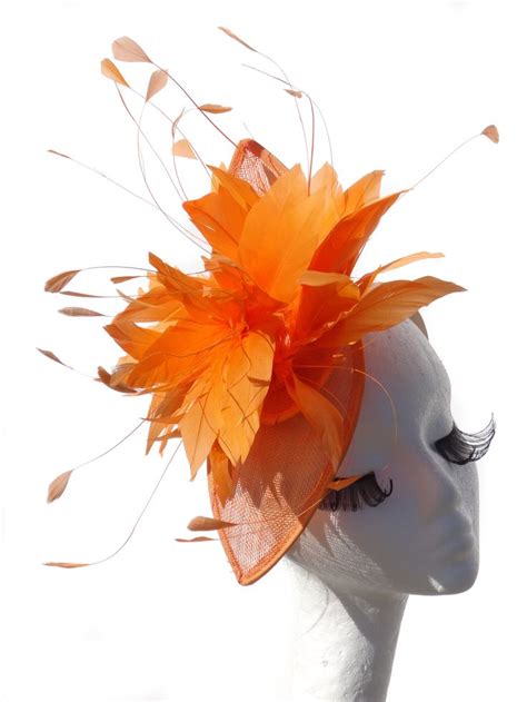 Orange Hat Ideal For Weddings Mother Of The Bride From Mary Anne