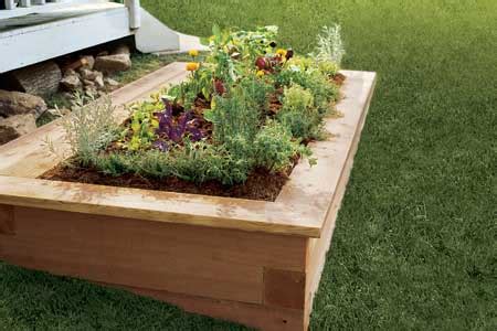 build  raised garden bed