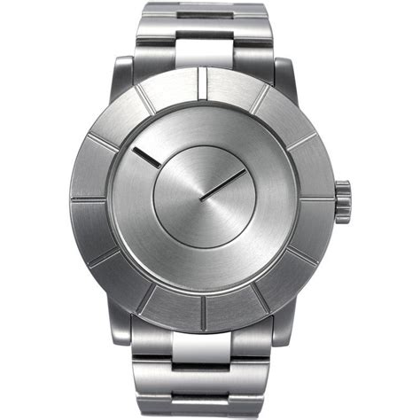 issey miyake  automatic mens silver  steel silas sportique