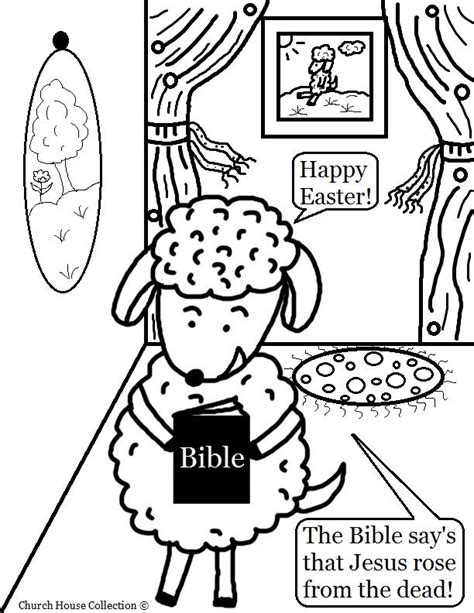 easter coloring page  sunday school coloring home