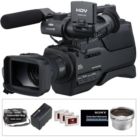 sony hvr hdu digital high definition hdv camcorder kit bh