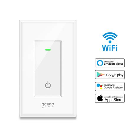 smart switch gosund smart switch works  alexa google home  ifttt  remote control