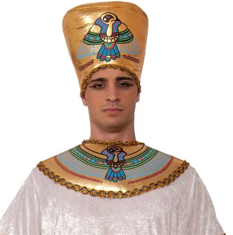 white egyptian pharaoh costume gold egyptian king dress   men