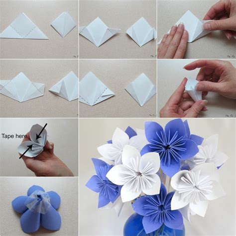 handmade paper flower bouquet