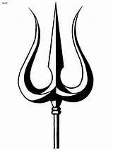 Trishul Coloring Pages sketch template
